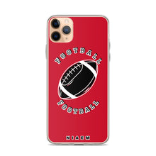 Load image into Gallery viewer, American Football iPhone Case (Red)