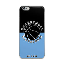 Load image into Gallery viewer, Basketball iPhone Case (Black &amp; Blue 1)