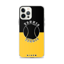 Load image into Gallery viewer, Tennis iPhone Case (Black &amp; Yellow)