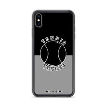 Load image into Gallery viewer, Tennis iPhone Case (Black &amp; Grey 1)