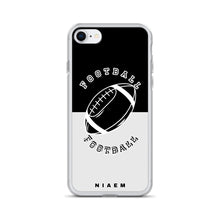 Load image into Gallery viewer, American Football iPhone Case (Black &amp; Grey 3)