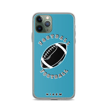 Load image into Gallery viewer, American Football iPhone Case (blue)