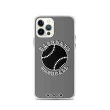 Load image into Gallery viewer, Baseball iPhone Case (Grey)