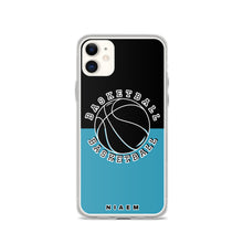Load image into Gallery viewer, Basketball iPhone Case (Black &amp; Blue)
