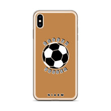 Load image into Gallery viewer, Soccer iPhone Case (Nude)