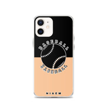 Load image into Gallery viewer, Baseball iPhone Case (Black &amp; Nude 1)