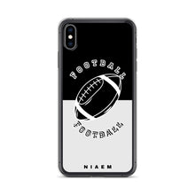 Load image into Gallery viewer, American Football iPhone Case (Black &amp; Grey 3)