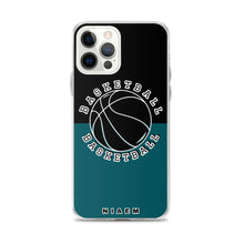 Load image into Gallery viewer, Basketball iPhone Case (Black &amp; Blue 4)