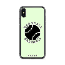 Load image into Gallery viewer, Baseball iPhone Case (Green 2)