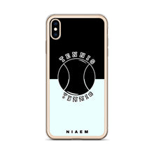 Load image into Gallery viewer, Tennis iPhone Case (Black &amp; Blue 5)