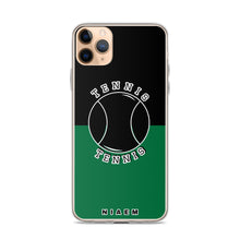Load image into Gallery viewer, Tennis iPhone Case (Black &amp; Green 1)