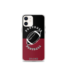 Load image into Gallery viewer, American Football iPhone Case (Black &amp; Red 2)