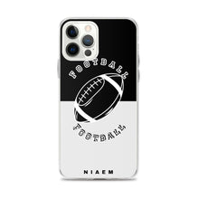 Load image into Gallery viewer, American Football iPhone Case (Black &amp; Grey 3)