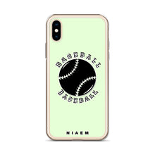 Load image into Gallery viewer, Baseball iPhone Case (Green 2)