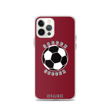 Load image into Gallery viewer, Soccer iPhone Case (Red 2)