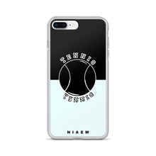 Load image into Gallery viewer, Tennis iPhone Case (Black &amp; Blue 5)