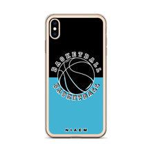 Load image into Gallery viewer, Basketball iPhone Case (Black &amp; Blue 7)
