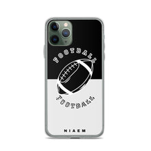 Load image into Gallery viewer, American Football iPhone Case (Black &amp; Grey 3)