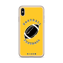 Load image into Gallery viewer, American Football iPhone Case (Yellow)
