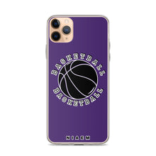 Load image into Gallery viewer, Basketball iPhone Case (Purple)