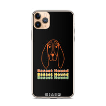 Load image into Gallery viewer, Orange Basset Hound iPhone Case