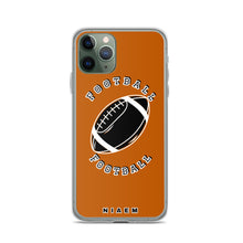 Load image into Gallery viewer, American Football iPhone Case (Brown 1)