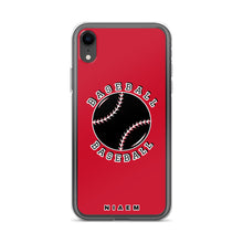 Load image into Gallery viewer, Baseball iPhone Case (Red)