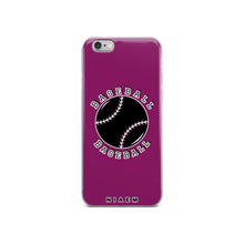 Load image into Gallery viewer, Baseball iPhone Case (Pink 6)