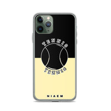 Load image into Gallery viewer, Tennis iPhone Case (Black &amp; Yellow 2)