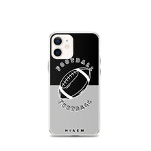 Load image into Gallery viewer, American Football iPhone Case (Black &amp; Grey 2)