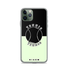 Load image into Gallery viewer, Tennis iPhone Case (Black &amp; Green 2)
