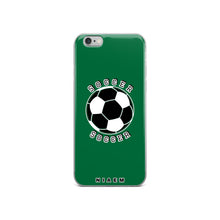Load image into Gallery viewer, Soccer iPhone Case (Green 1)