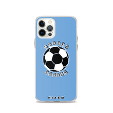 Load image into Gallery viewer, Soccer iPhone Case (Blue 1)