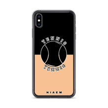 Load image into Gallery viewer, Tennis iPhone Case (Black &amp; Nude 1)