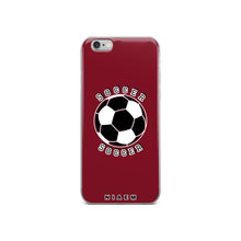 Load image into Gallery viewer, Soccer iPhone Case (Red 2)