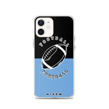 Load image into Gallery viewer, American Football iPhone Case (Black &amp; Blue 1)