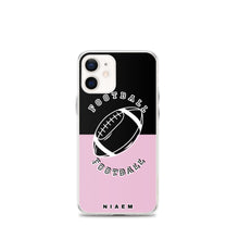 Load image into Gallery viewer, American Football iPhone Case (Black &amp; Pink 4)