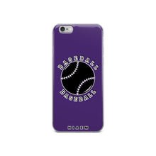 Load image into Gallery viewer, Baseball iPhone Case (Purple)
