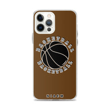 Load image into Gallery viewer, Basketball iPhone Case (Brown)