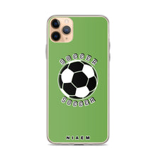 Load image into Gallery viewer, Soccer iPhone Case (Green)