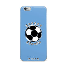 Load image into Gallery viewer, Soccer iPhone Case (Blue 1)