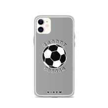 Load image into Gallery viewer, Soccer iPhone Case (Grey 1)
