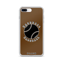 Load image into Gallery viewer, Baseball iPhone Case (Brown)