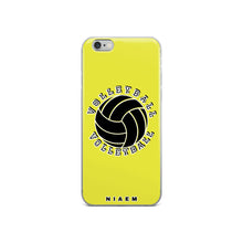 Load image into Gallery viewer, Volleyball iPhone Case (Yellow 3)