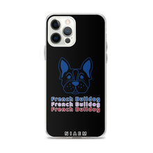 Load image into Gallery viewer, Blue French Bulldog iPhone Case