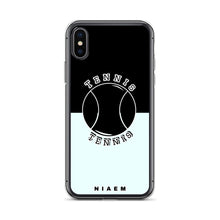 Load image into Gallery viewer, Tennis iPhone Case (Black &amp; Blue 5)