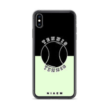 Load image into Gallery viewer, Tennis iPhone Case (Black &amp; Green 2)