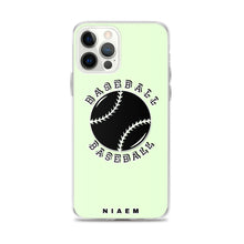 Load image into Gallery viewer, Baseball iPhone Case (Green 2)