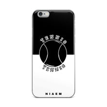 Load image into Gallery viewer, Tennis iPhone Case (Black &amp; White)
