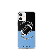 Load image into Gallery viewer, American Football iPhone Case (Black &amp; Blue 1)